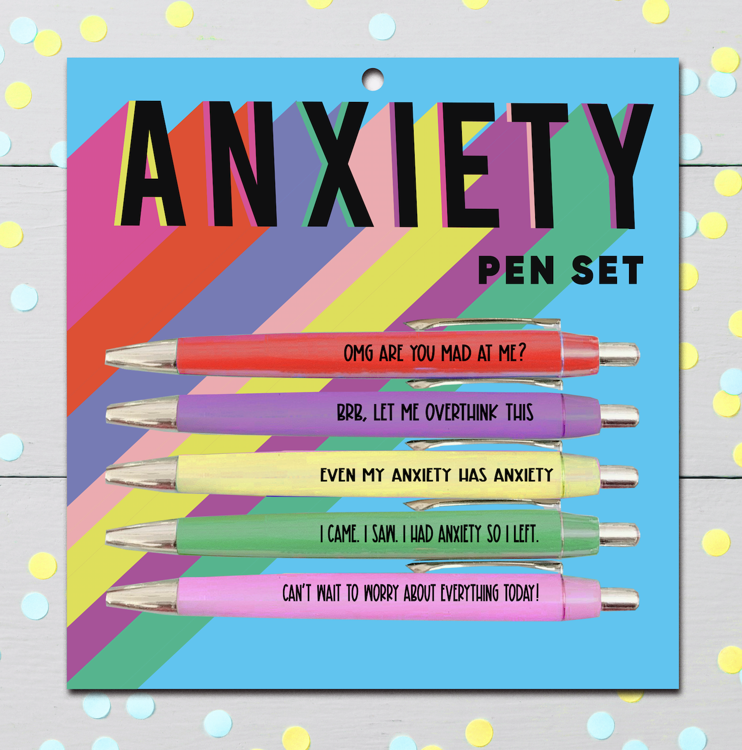 The Shit Show Pens (Set Of 5) – Homezo