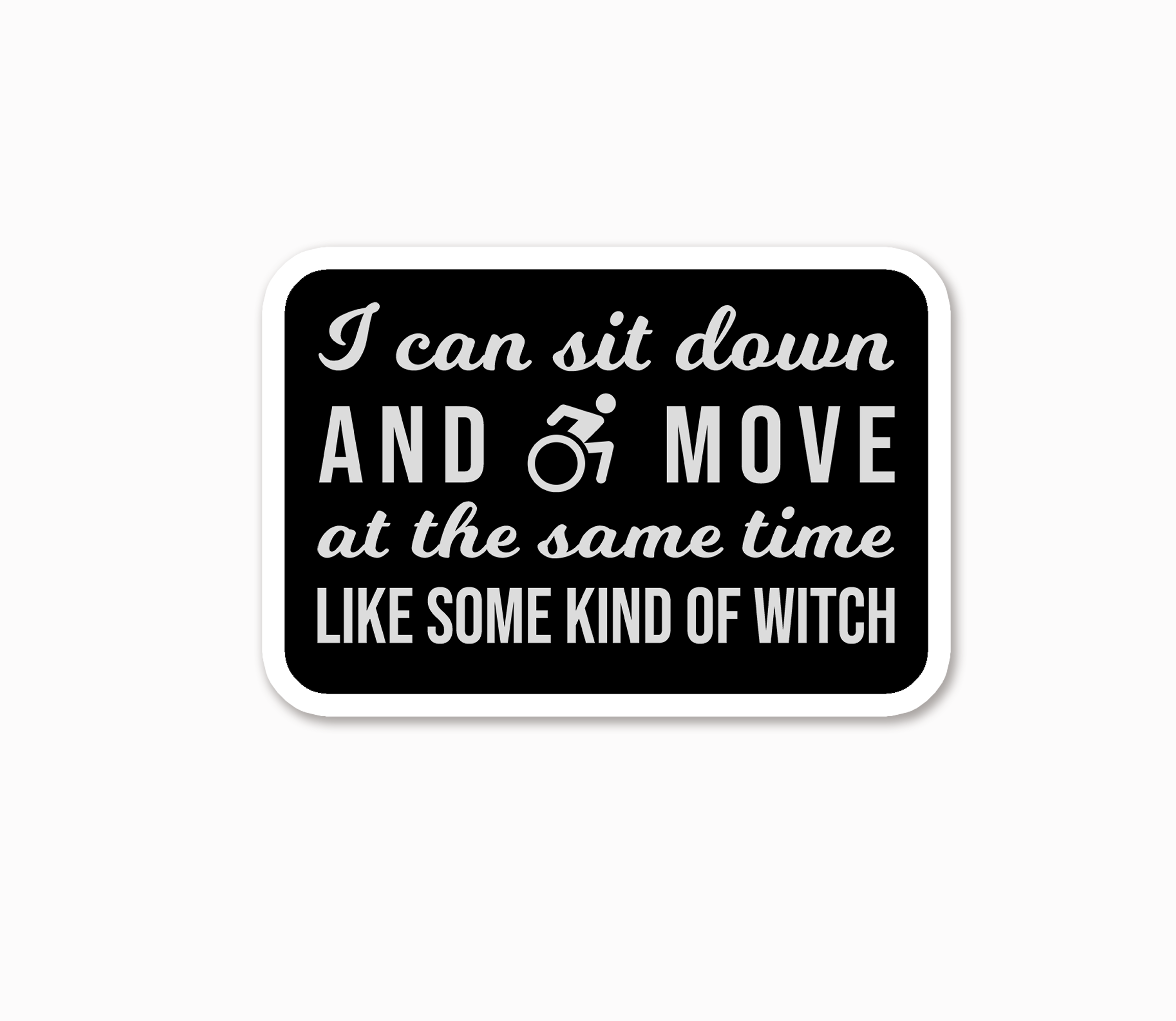 Wheelchair Witch Sticker - Chosen by Amanda L.