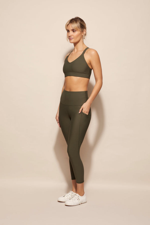 Essential 7/8 Tight, Black Essential 7/8 Tight Tights Activewear Online