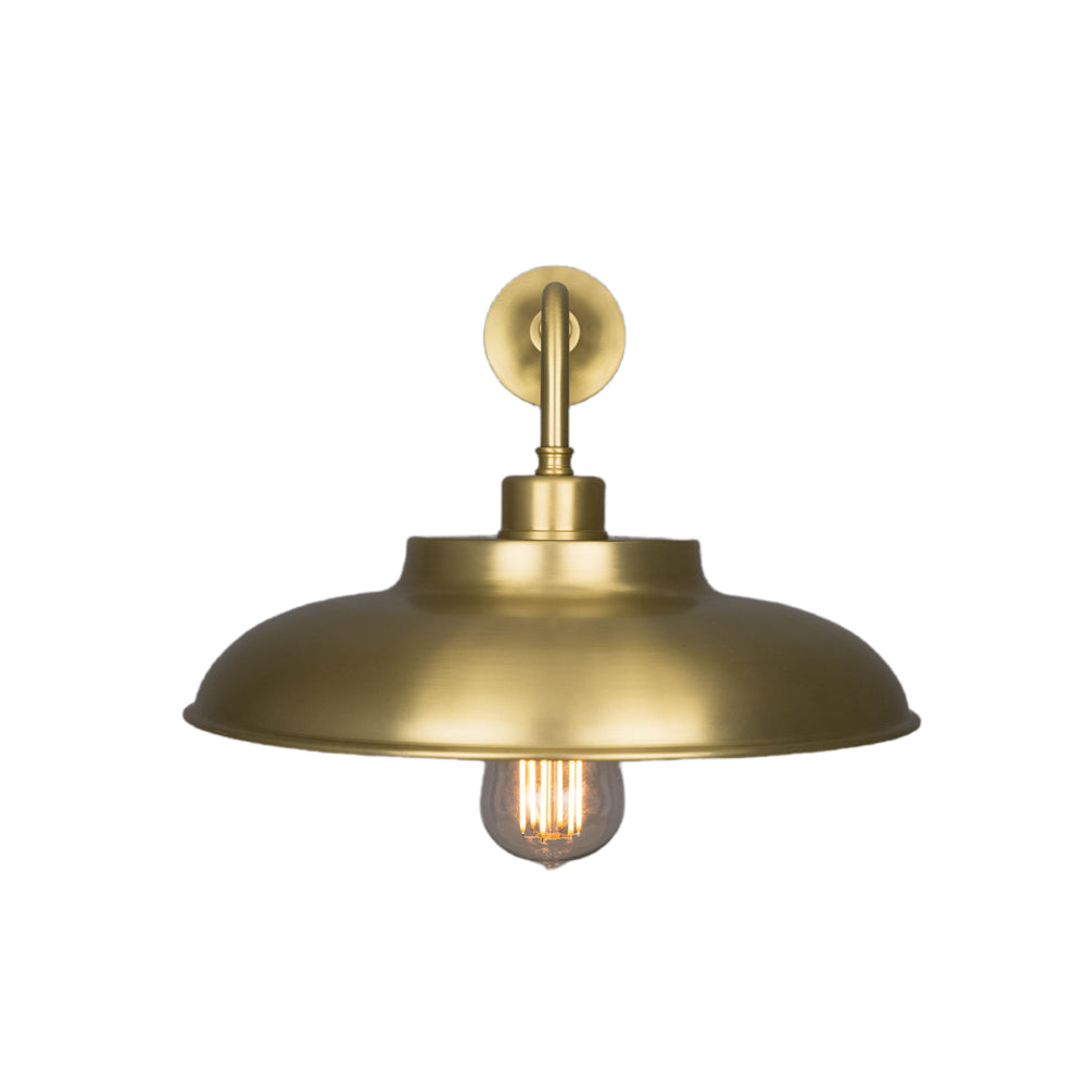 Galit Brass Dish Wall Light – Asher + Rye