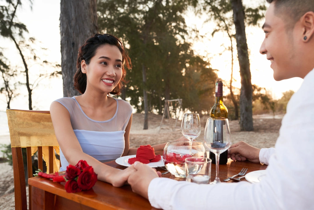 Diner romantique en tête à tête