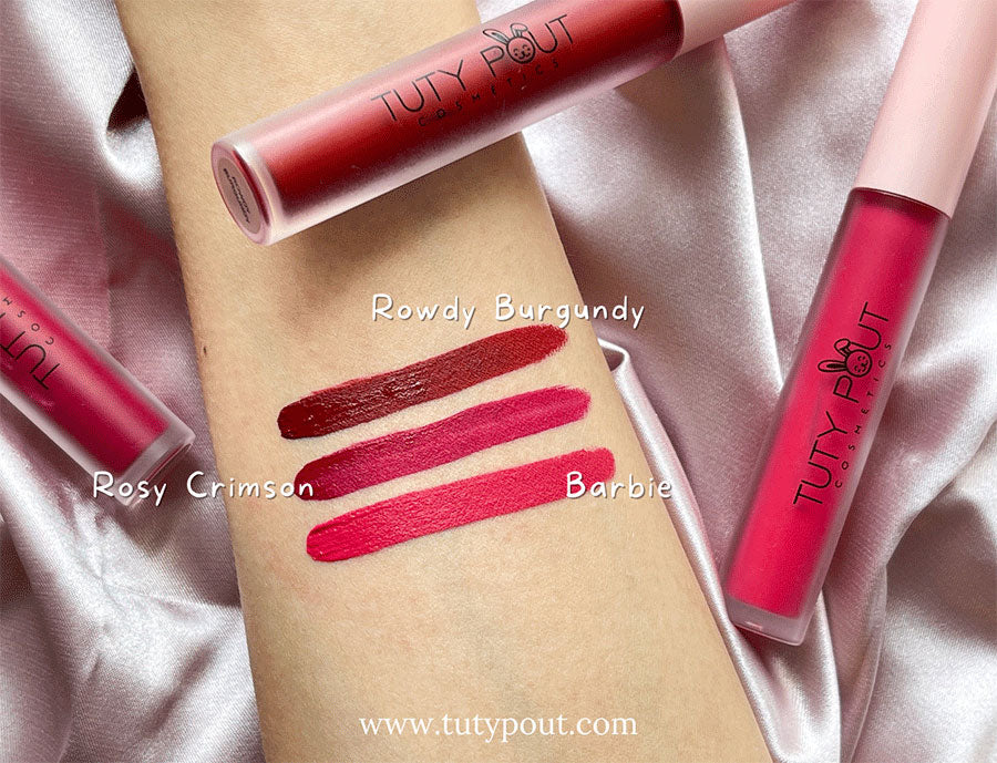 Sassy Series - TUTY POUT Cosmetics Vegan & Cruelty-free Long-lasting Soft Matte Liquid Lipstick