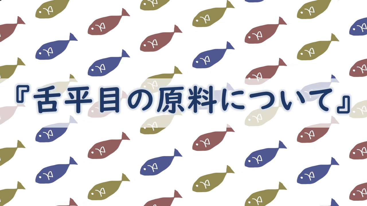 人気急上昇中 骨取り舌平目 シタビラメ お魚豆知識 Okafoods Onlineshop