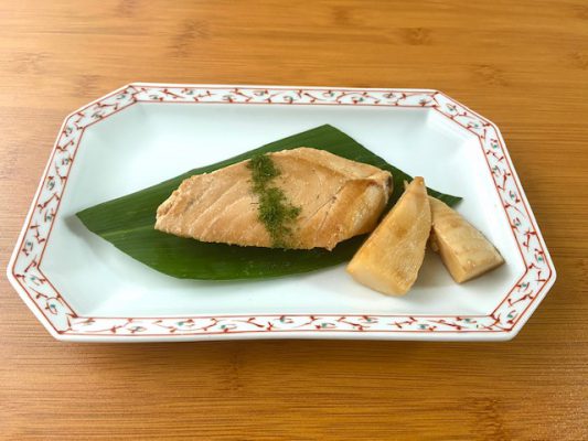 マカジキと筍の照り焼きのレシピ 料理 作り方 骨取り魚 骨なし魚のオカフーズ Okafoods Onlineshop