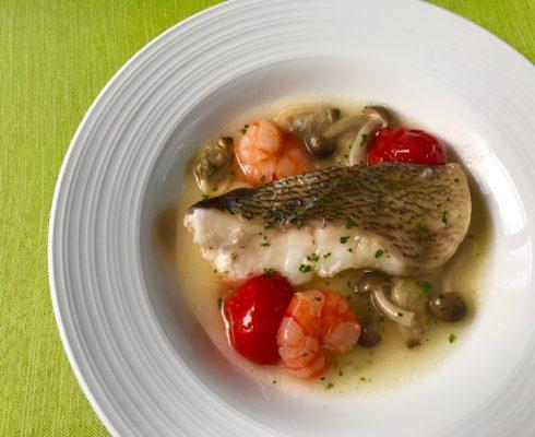 メヌケのアクアパッツァのレシピ 料理 作り方 骨取り魚 骨なし魚のオカフーズ Okafoods Onlineshop