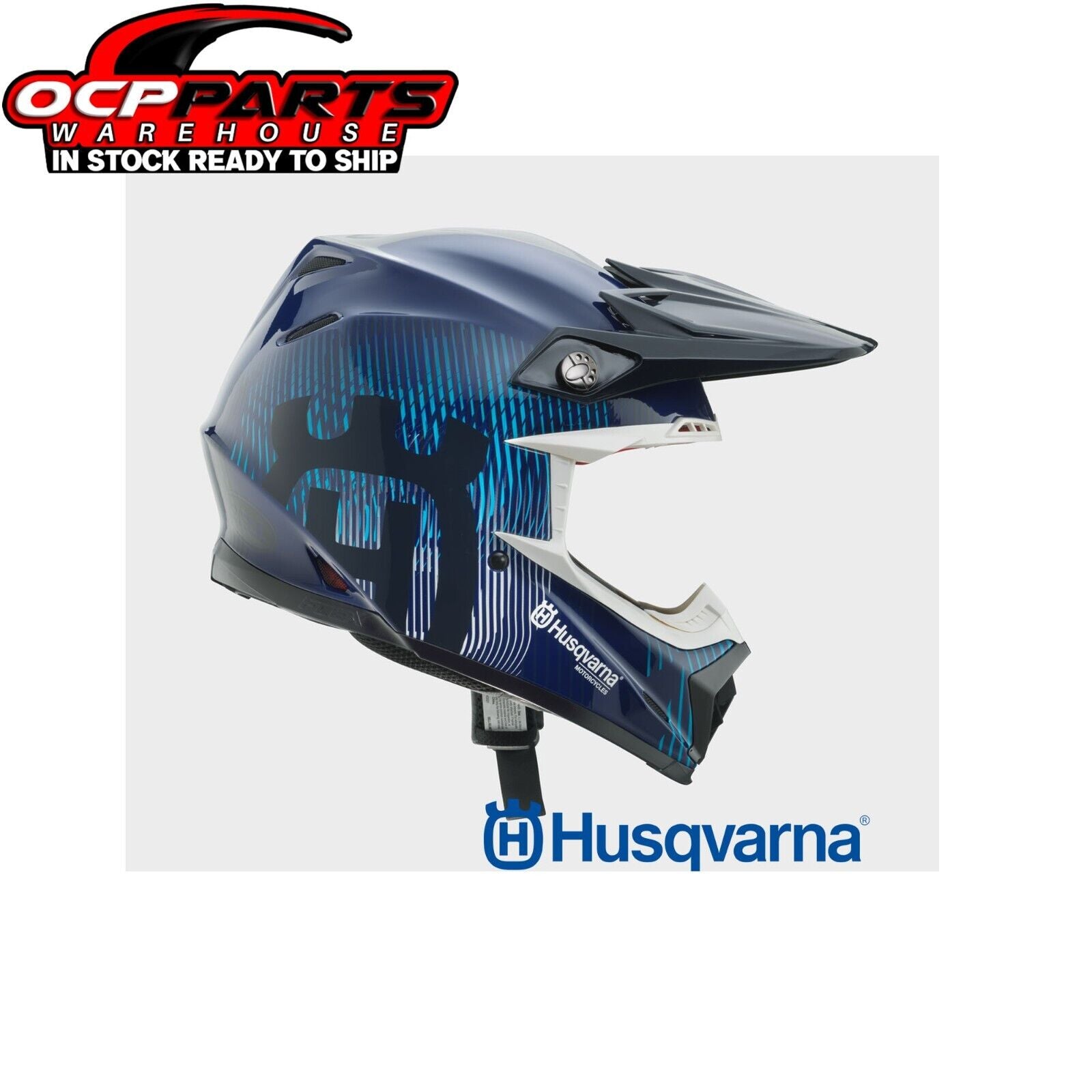 2023 HUSQVARNA BELL MOTO 9S FLEX RAILED HELMET DOT SNELL OEM GENUINE NEW