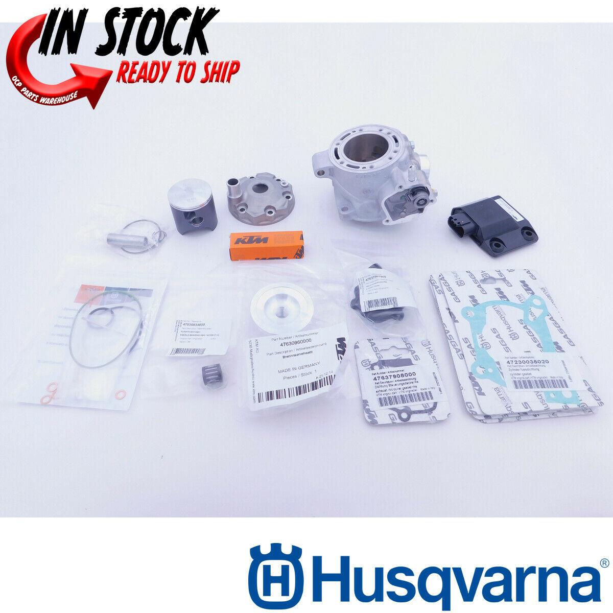 HUSQVARNA KTM GASGAS BIG BORE KIT 105cc 2021-2023 85 SX PISTON CYLINDER KIT OEM