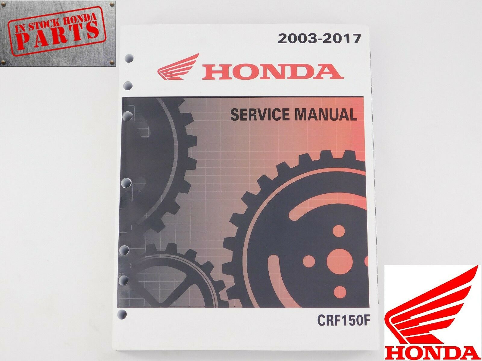 Honda 2003-2017 CRF150F Service Manual Shop Repair Genuine OEM