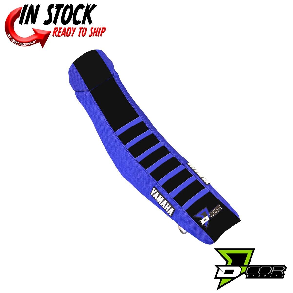 D'COR Seat Cover Blue/Black Yamaha YZ125 YZ250 2 Stroke 2022-2023 NEW