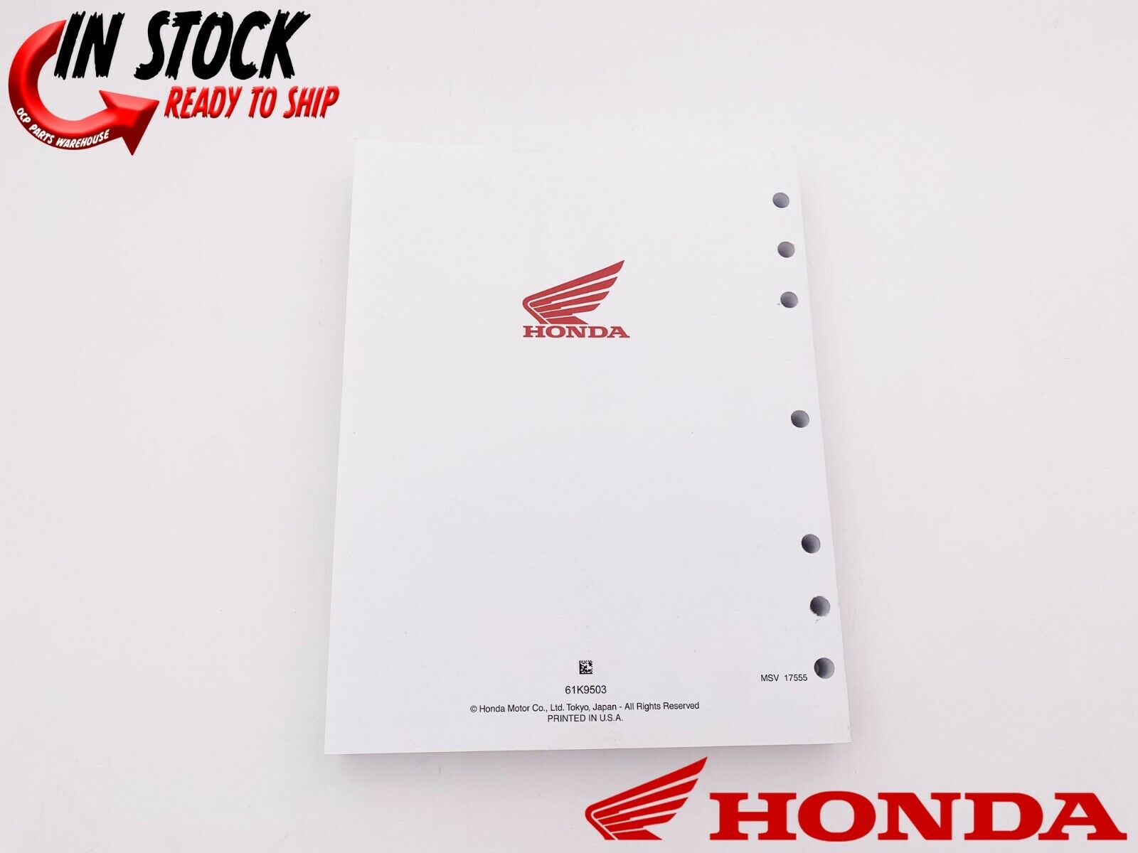 HONDA 2018 - 2021 CRF250 R/RX OEM SHOP MECHANIC SERVICE REPAIR MANUAL BOOK