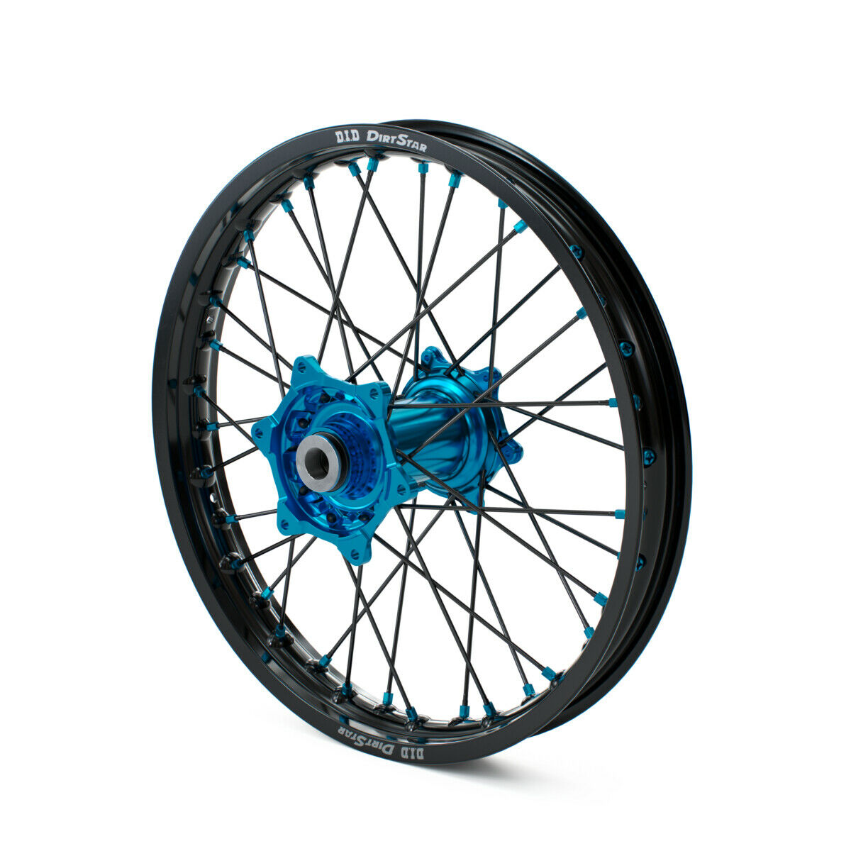 Husqvarna FACTORY REAR WHEEL 2,15x19" Black/Anodized Blue DID Dirtstar