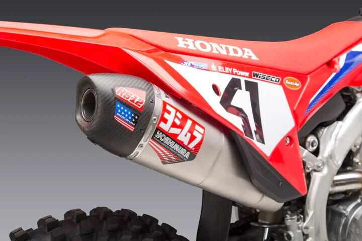 YOSHIMURA RS-12 FULL SYSYEM EXHAUST PIPE SS HONDA 22-2024 CRF250R CRF250RX