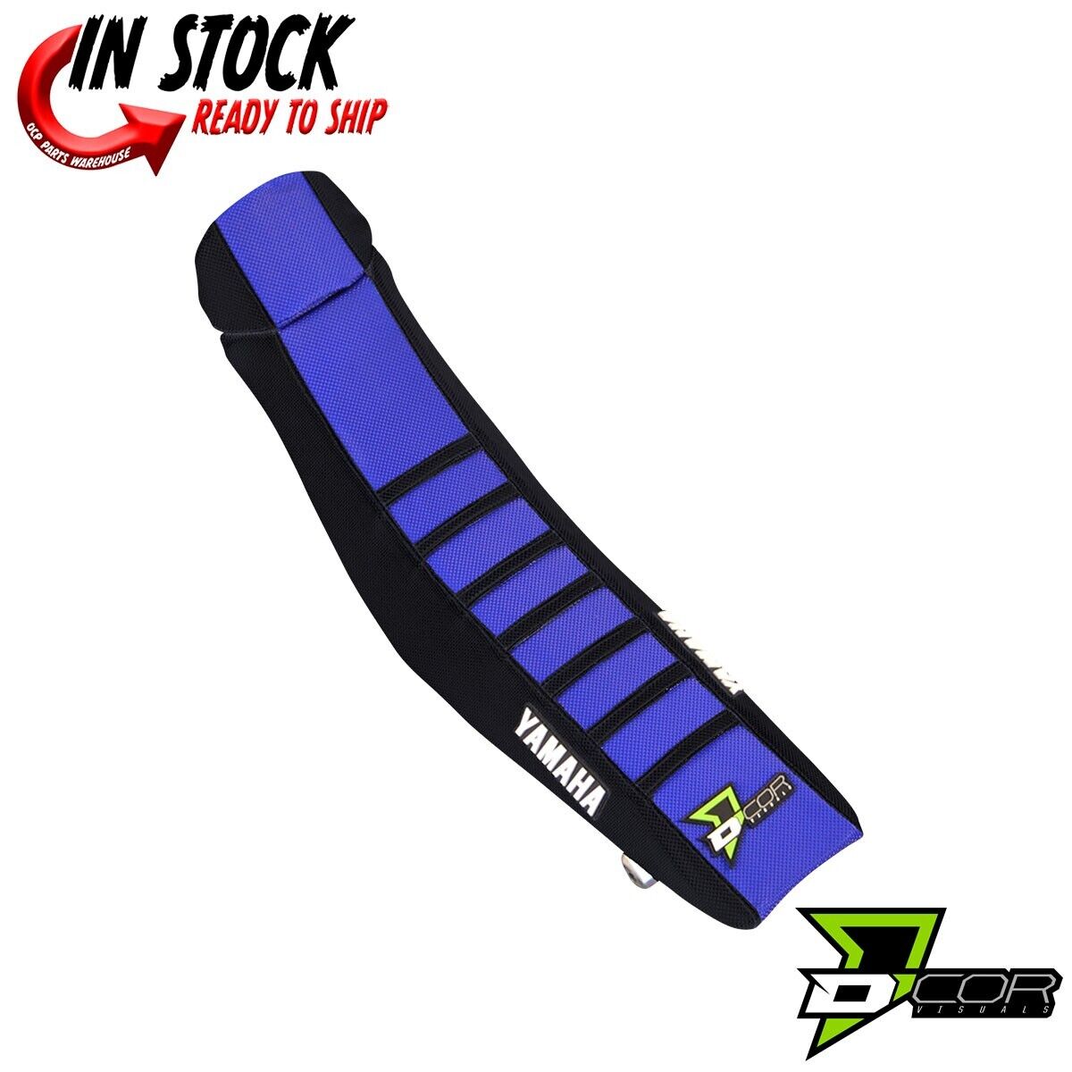 D'COR Seat Cover Black/Blue Yamaha YZ85 YZ 85 2022-2023 NEW