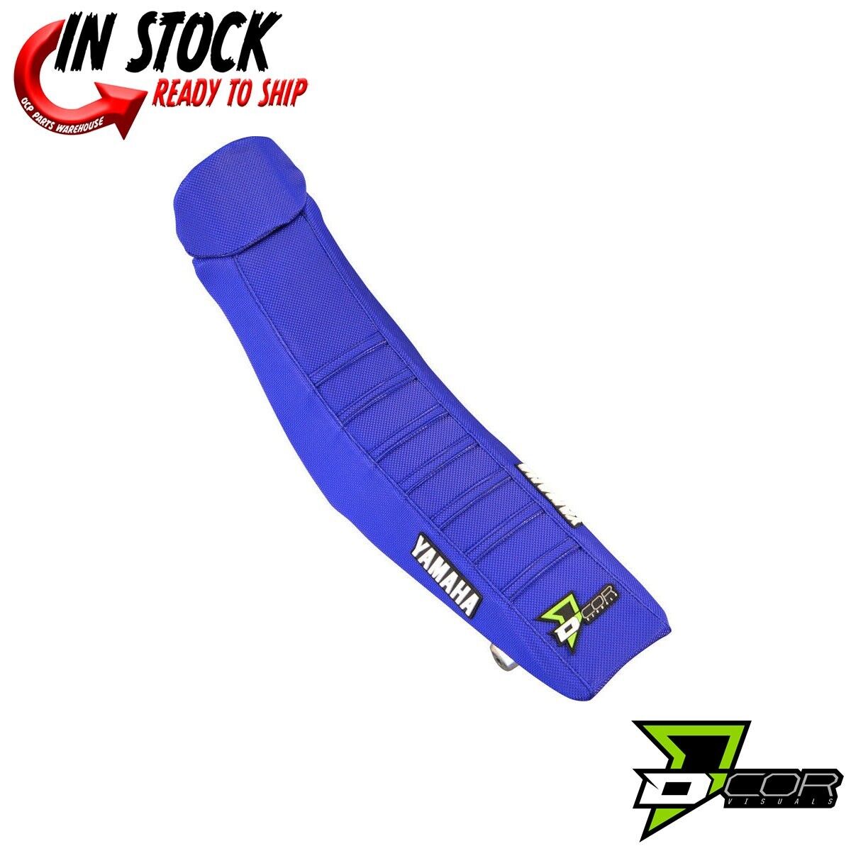 D'COR Seat Cover Blue/Blue Yamaha YZ250F 2014-18 YZ450F 2014-17