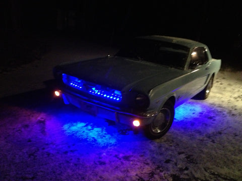1965 Mustang LED Underglow Install