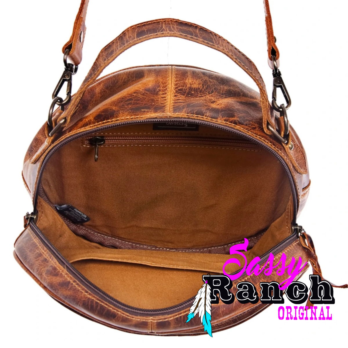 leather canteen purse