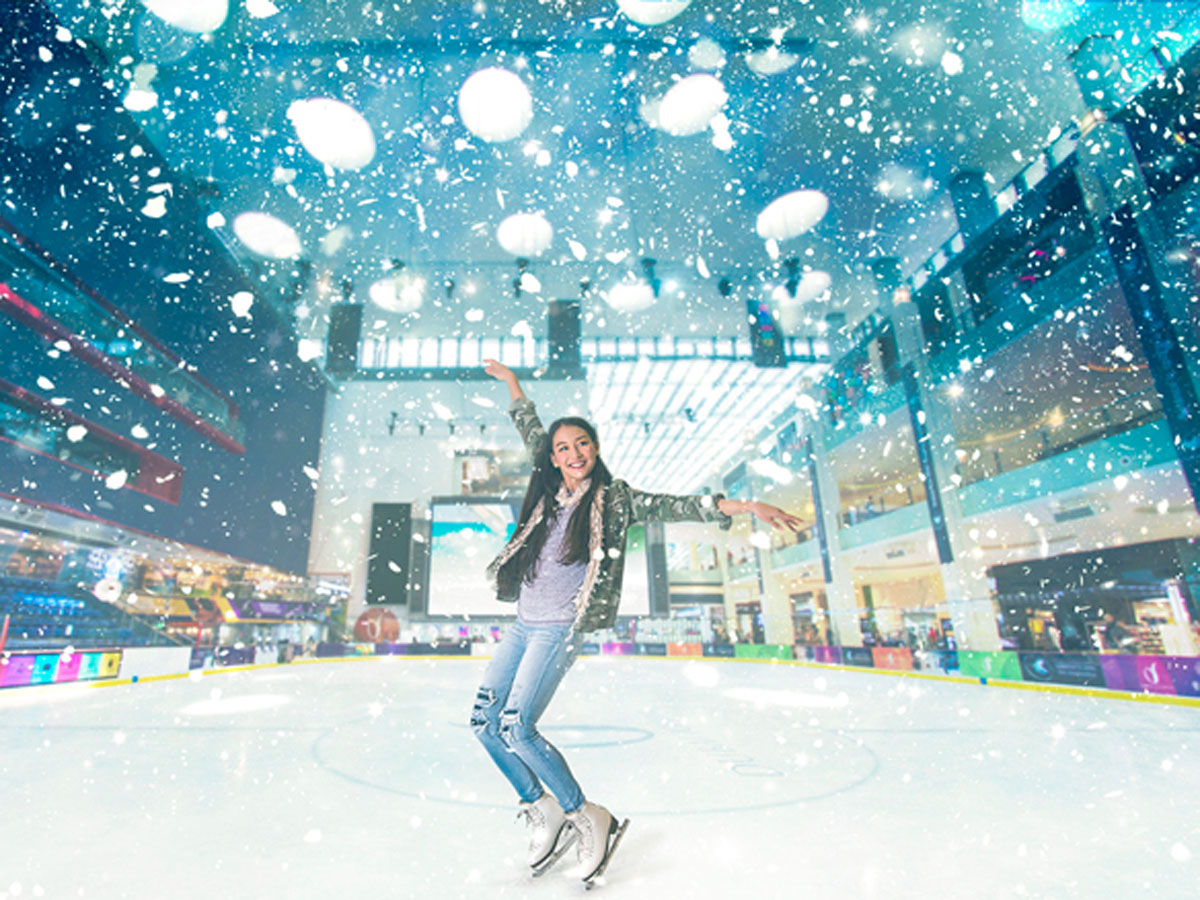 Dubai Ice Rink in dubai for kids birthday party