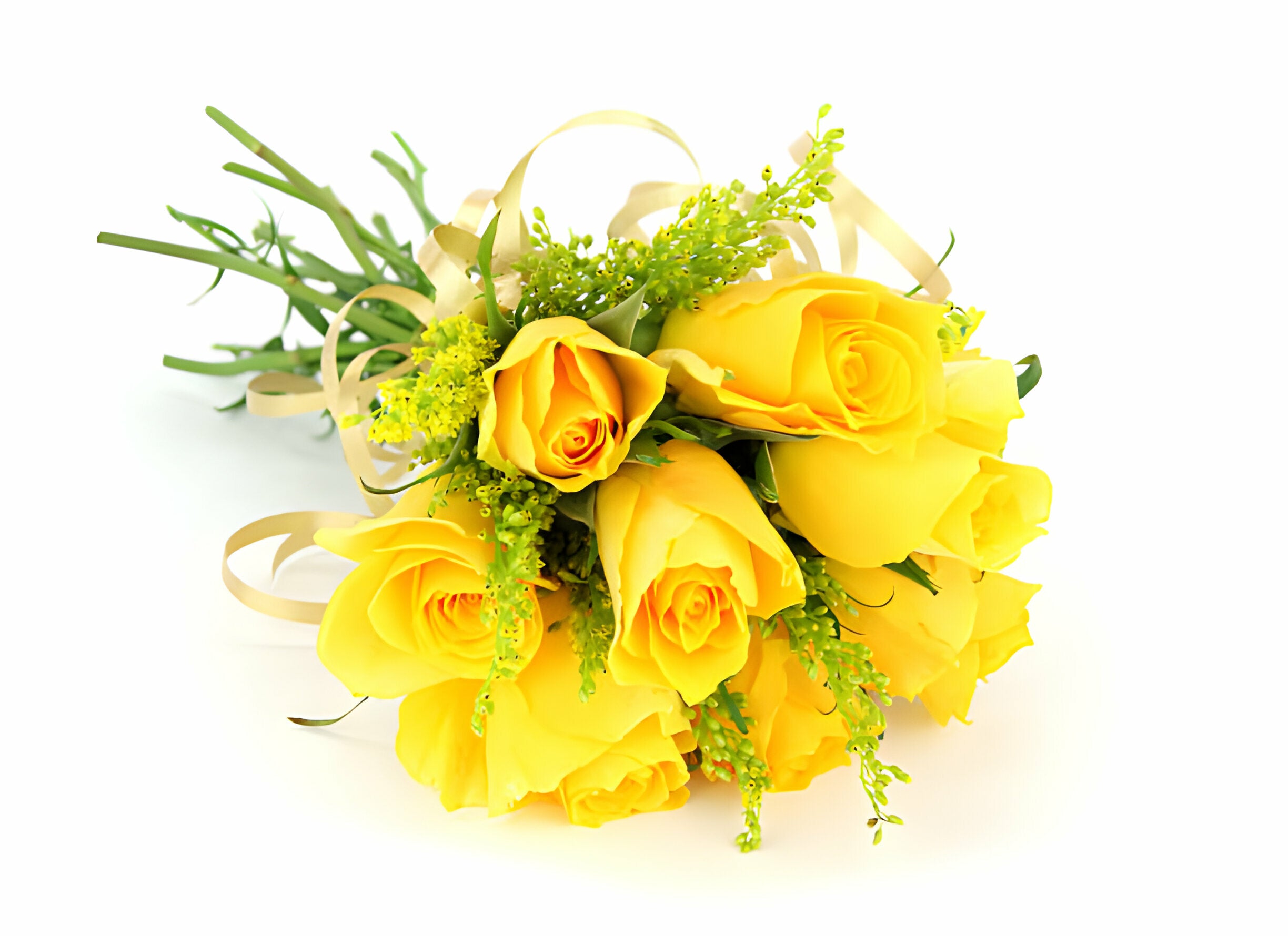 Happy Yellow Fresh Flower Arrangement