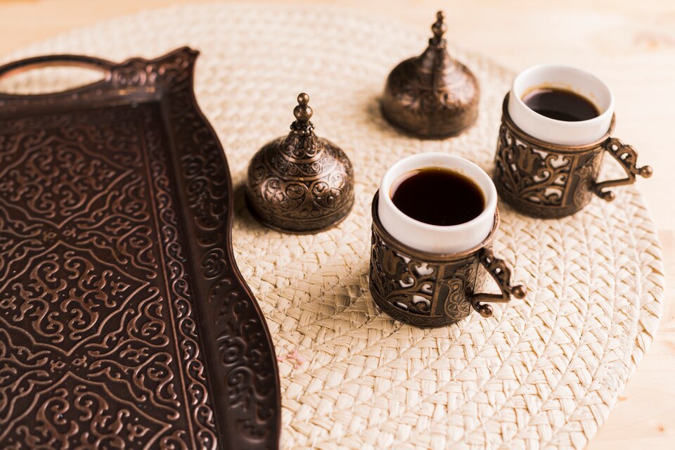 Traditional Arabic Coffee Set as new Year Gift 2024