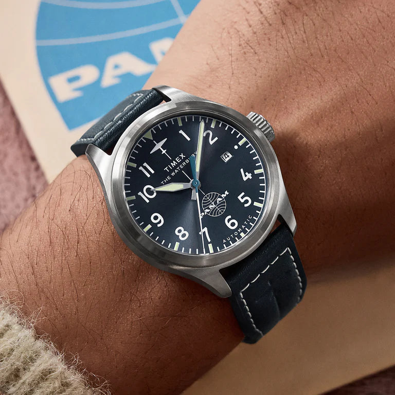 Timex x Pan Am® Waterbury Automatic Ace