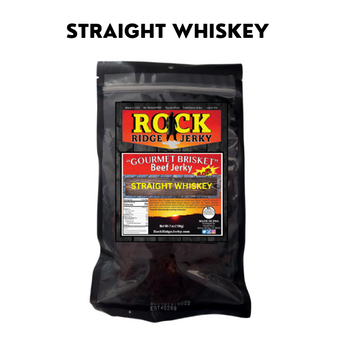 Straight Whiskey Soft Brisket beef jerky