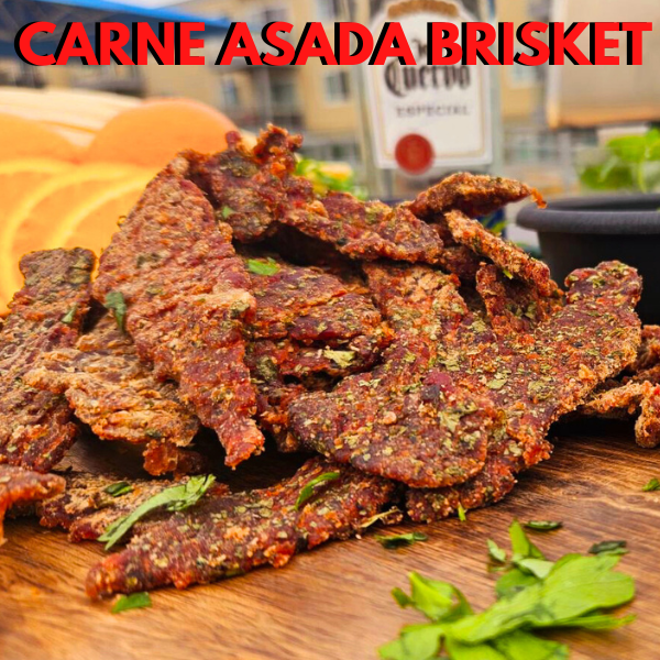 Carne Asada Brisket beef jerky from Rock Ridge Jerky