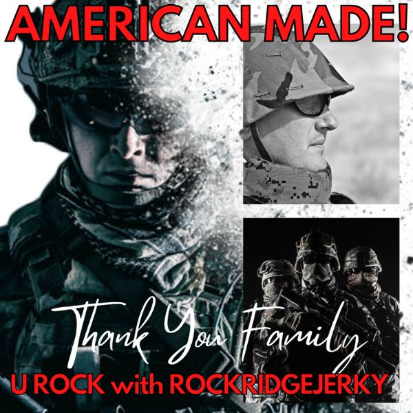 Military and Veterans discount from Rock Ridge Jerky