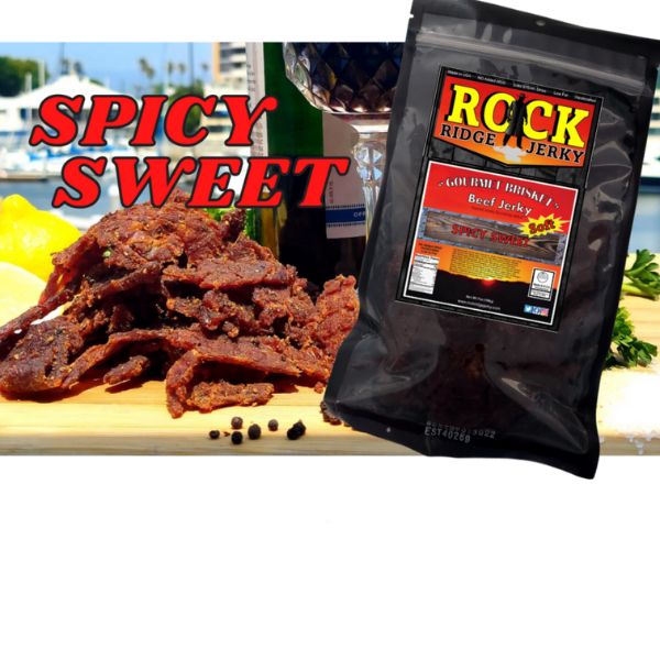 Spicy Sweet brisket jerky