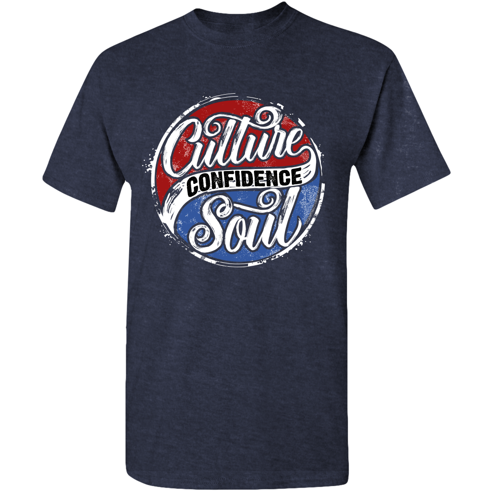 Culture Confidence Soul Adult Unisex Tee Standard T - Near Miss Creations