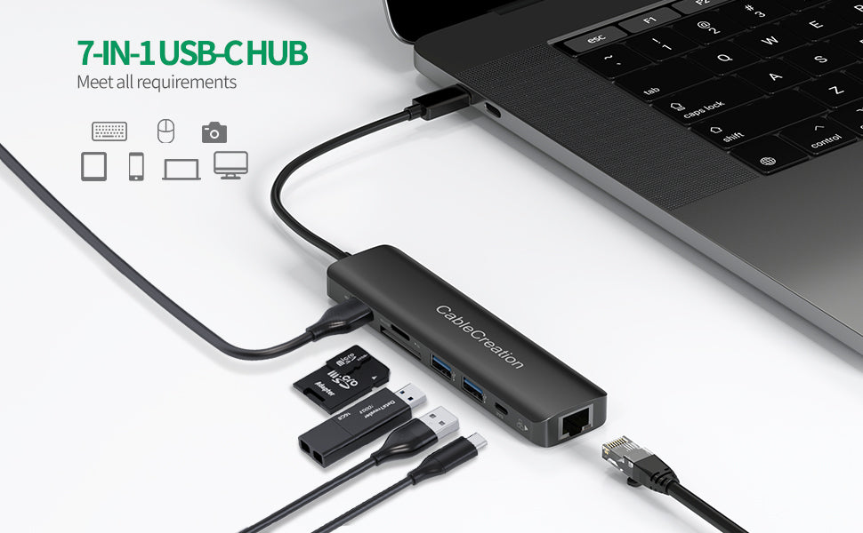 Mini USB-C portable à 4K HDMI Port USB TV S6 Adaptateur de