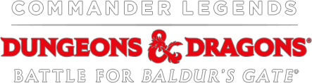 Commander Legends: Battle for Baldur's Gate Logo