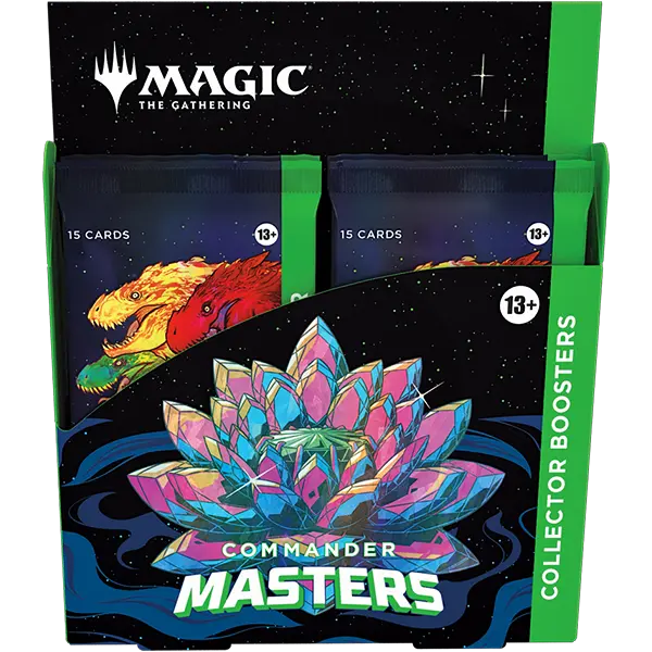 Commander Masters Collector Booster Display