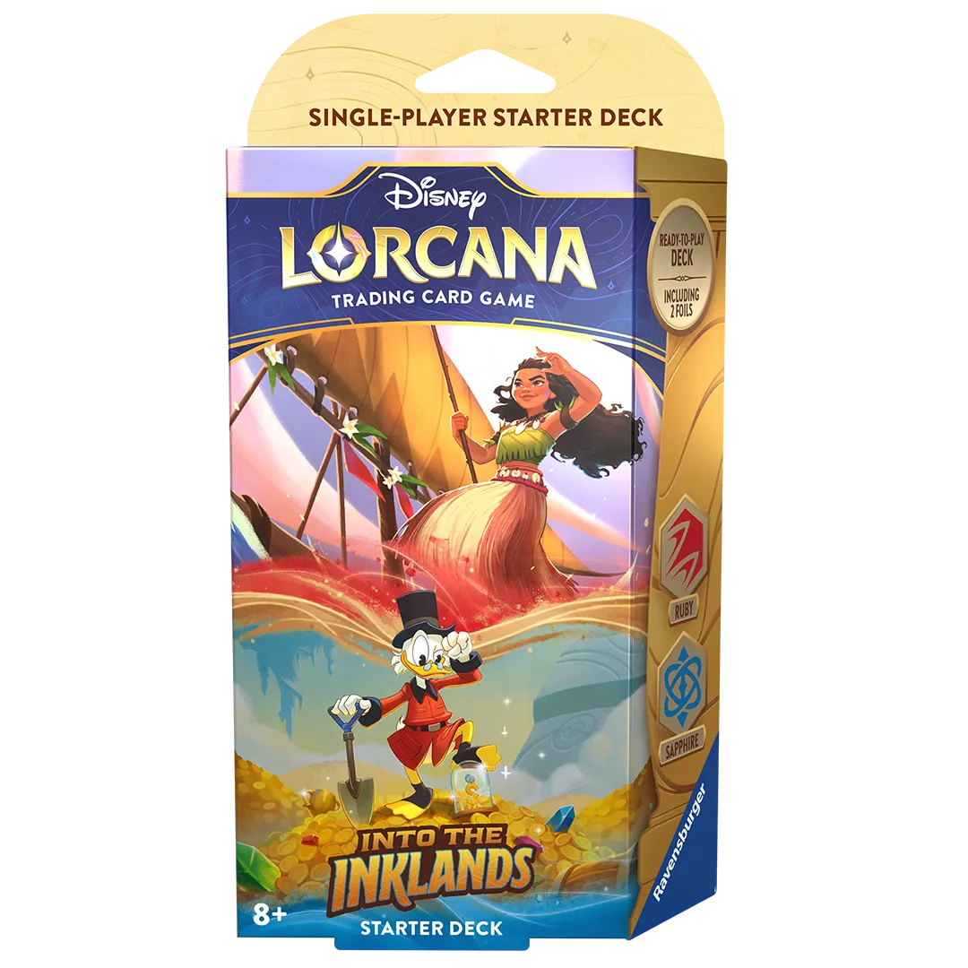 Disney Lorcana: Into the Inklands Starter Deck [Ruby & Sapphire]