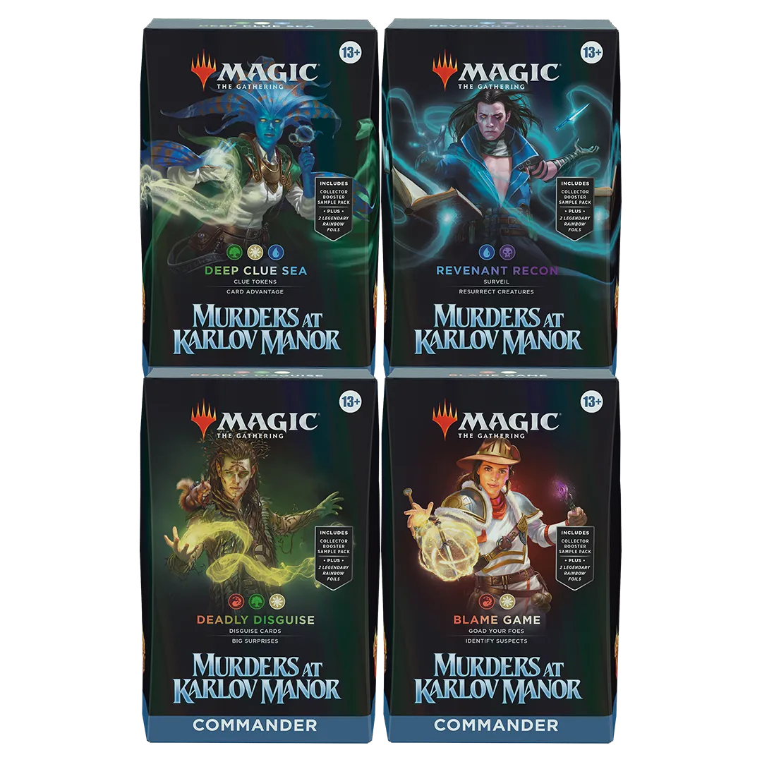 Murders at Karlov Manor Commander Decks [Set of 4]