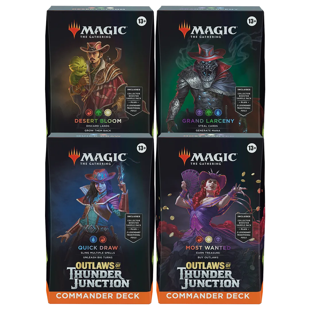 Outlaws of Thunder Junction Commander Deck Bundle [Set of 4]