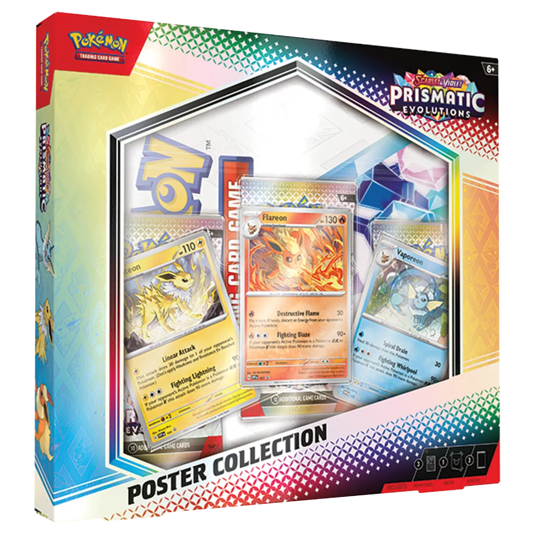 Scarlet & Violet: Prismatic Evolutions - Poster Collection