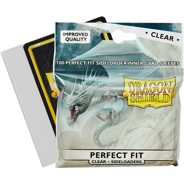 10 Packs Dragon Shield Perfect Fit Clear Inner India