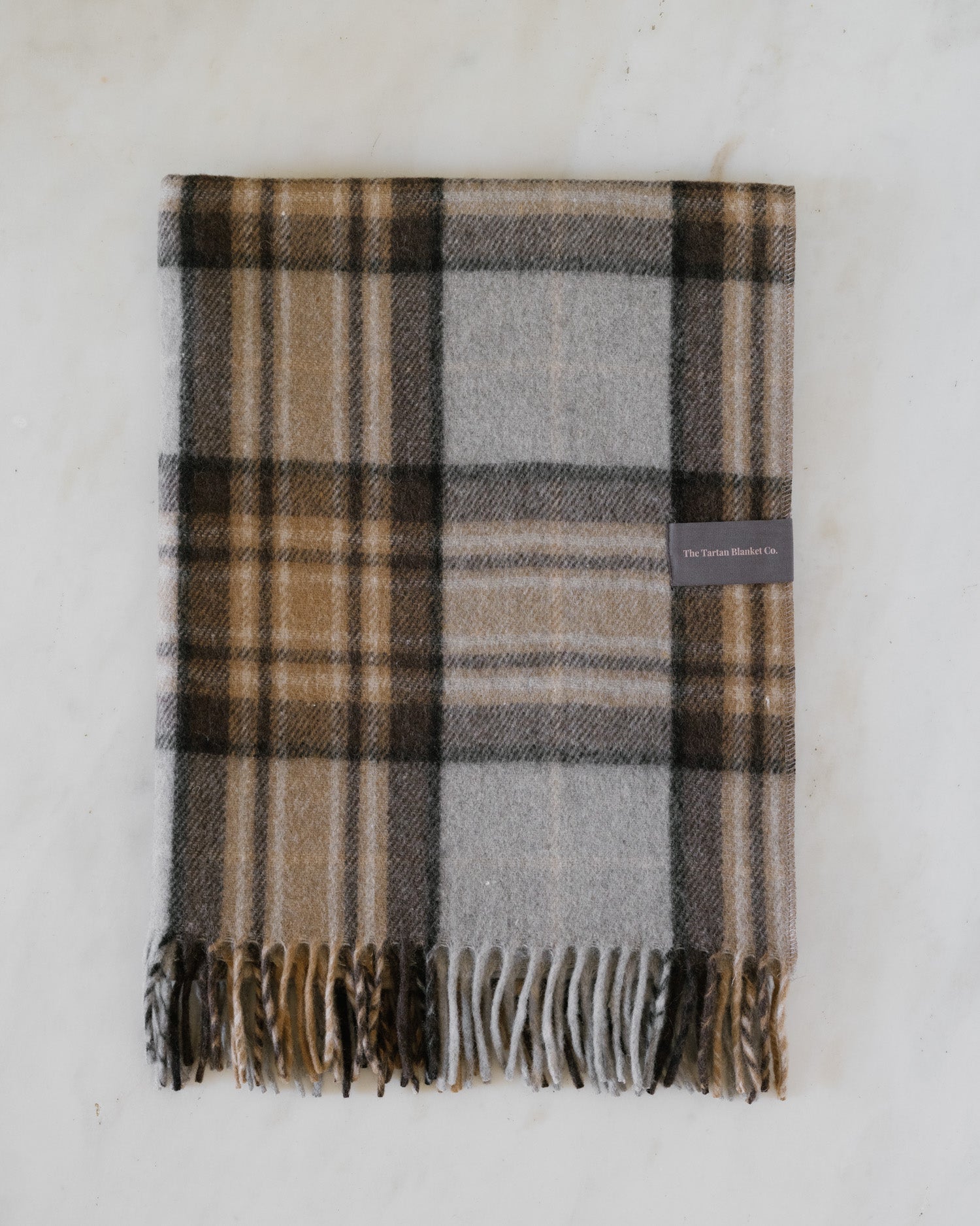 Mackellar Tartan — Recycled Wool Blanket – Whearley & Co.