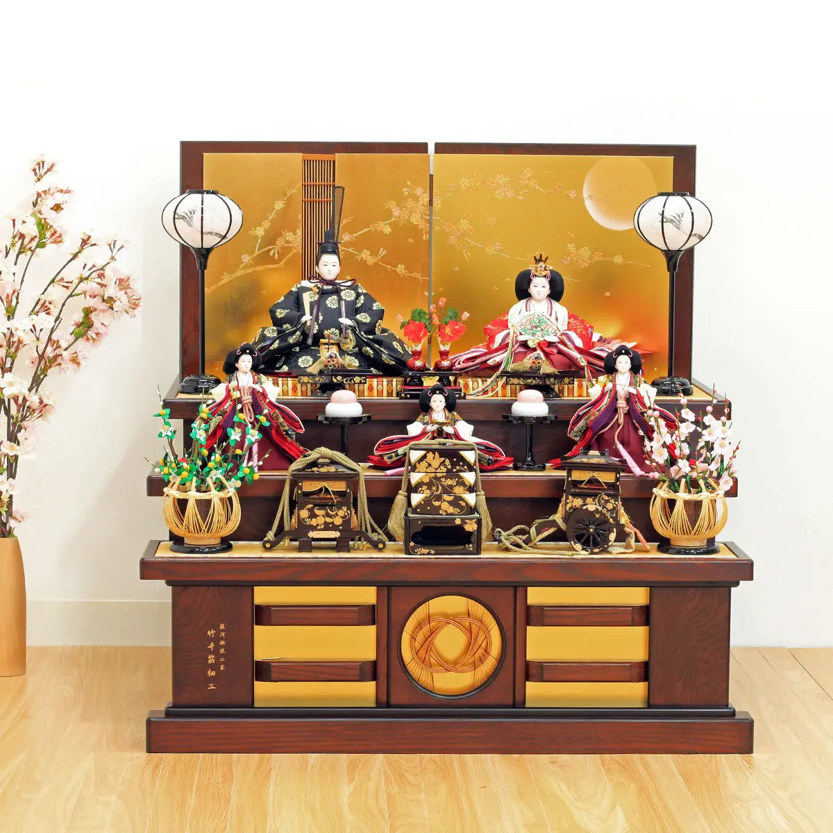 駿河伝統工芸  雛人形