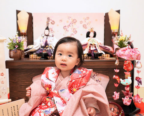 願いを込めながらお飾りした雛人形：京都府のゆまちゃん