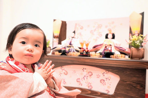 願いを込めながらお飾りした雛人形：京都府のゆまちゃん