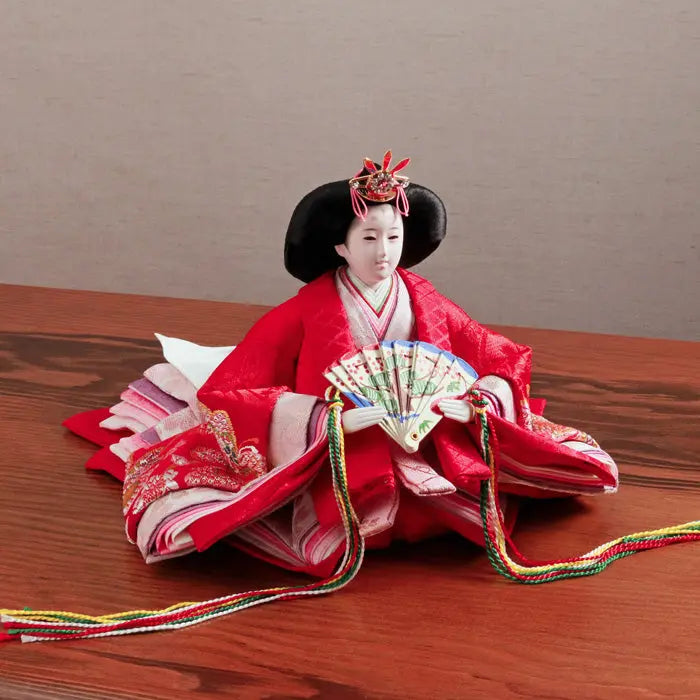 古い京都の街並みのテイスト古民家調の雛人形 親王飾り 雛飾り【お雛様 