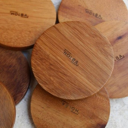 Square Cement And Wood Coaster Set Of 4 By Creative Co-op – Bella Vita  Gifts & Interiors