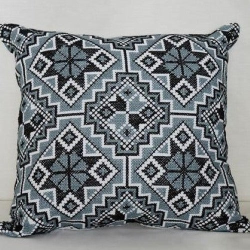 Tache 18 X 18 Inch Geometric Eternal Eclipse Throw Pillow Cover (YLGP