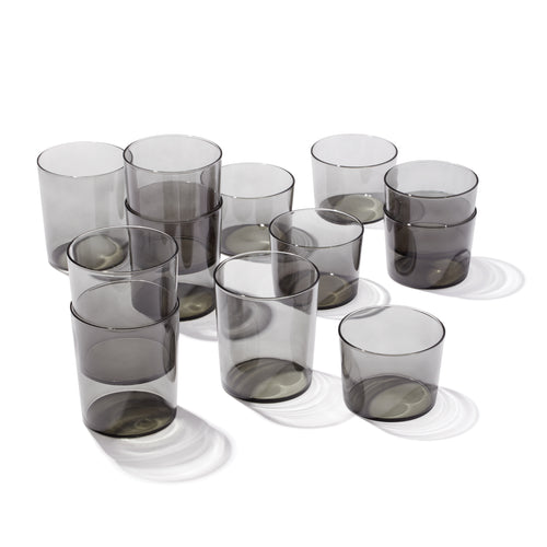 Stackables Smoke Tall Glasses, Set of 6 - Oneida