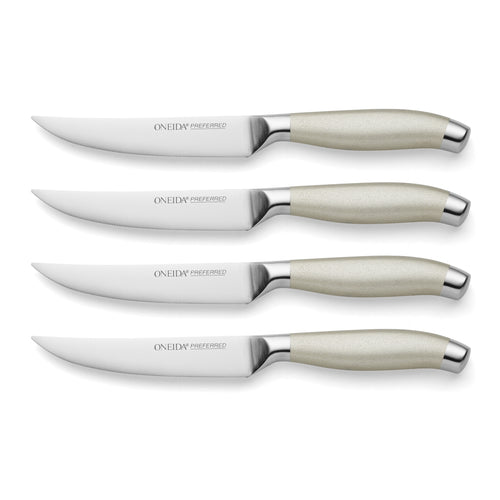 Oneida Steak Knives 18/0 Stainless Steel Crest Steak Knives (Set of 12)  B907KSSA - The Home Depot