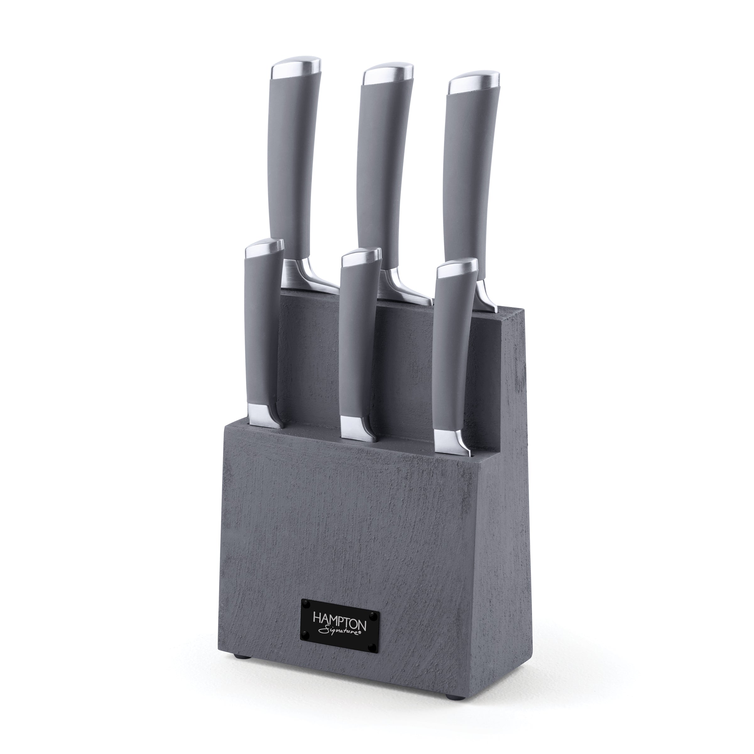 Epicure Cool Grey 15 Piece Block Set - Hampton Forge