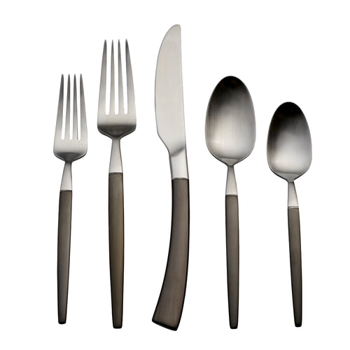 Storm Black 20 Piece Everyday Flatware Set – Oneida