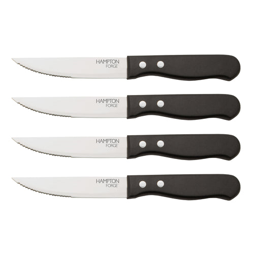 Nami Steak Knife Set 4PC Set Zebra - Japanese Knife Imports