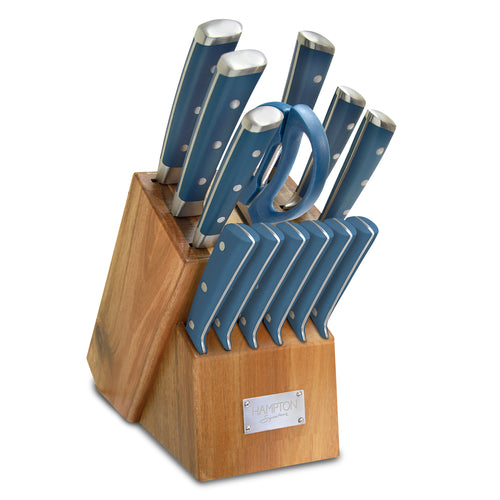 Skandia Hampton Forge™ Skandia™ Aldis - 14 Piece Knife Block Set, Full Tang,  Triple Rivets, German Quality & Reviews
